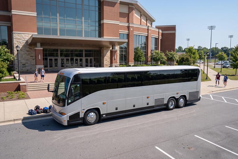 Sports Team Charter Bus Rentals in Lynn, MA